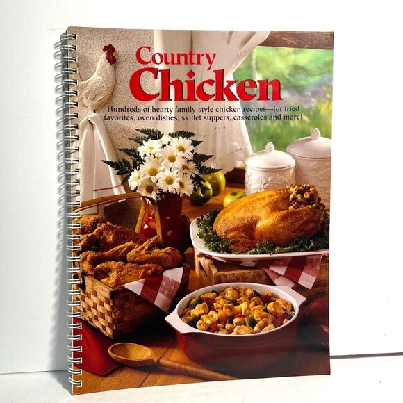 Country Chicken Cookbook Skillet Suppers Casseroles - Picture 1 of 4